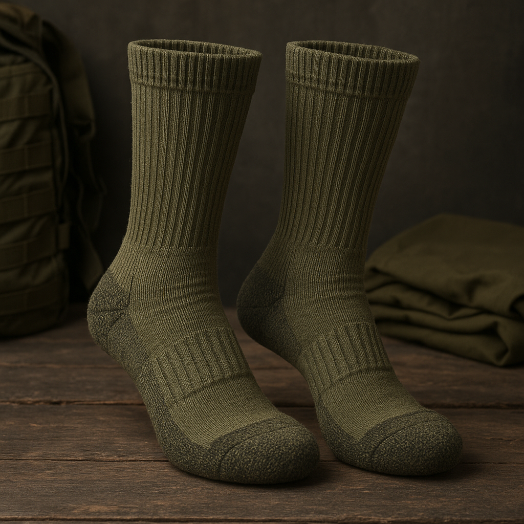 Ce qui entre dans la fabrication des meilleures chaussettes de bottes militaires