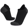 Terry Cushion Athletic Running Kn&ouml;chelsocken | Atmungsaktives, schwei&szlig;absorbierendes Baumwoll-Spandex-Schwarzes, anpassbares Logo