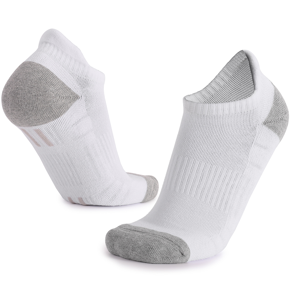 Terry Cushion Athletic Running Kn&ouml;chelsocken | Atmungsaktives, schwei&szlig;absorbierendes Baumwoll-Spandex-Schwarzes, anpassbares Logo